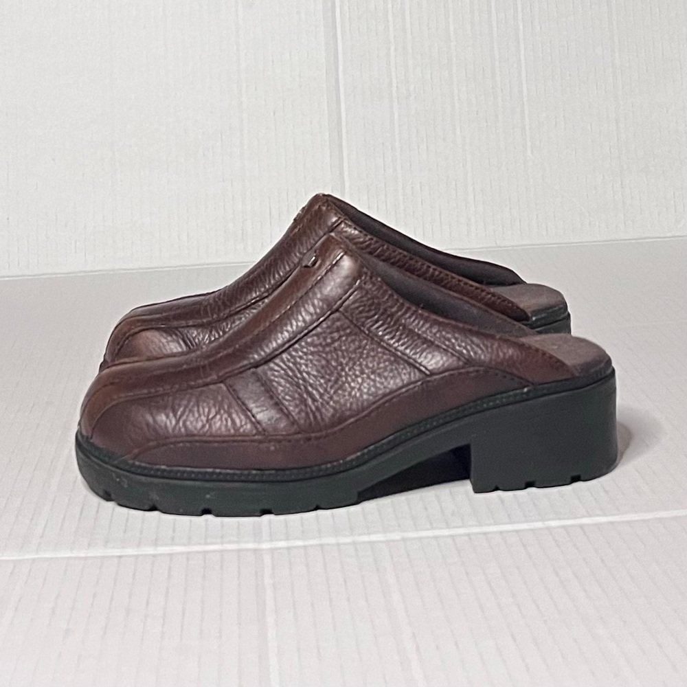 Harley-Davidson Brown Leather Mules - Picture 2 of 10